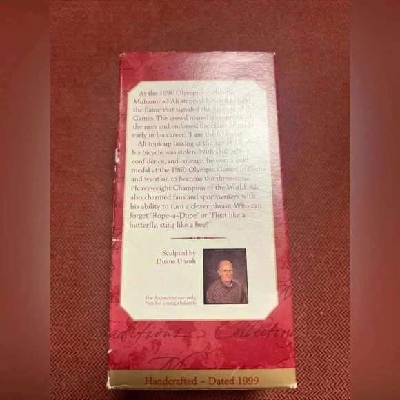 Hallmark ornament Muhammad Ali year 1999 - Picture 2 of 4